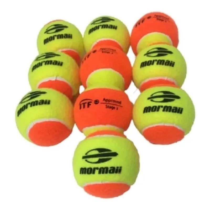 Bola Beach Tennis Profissional Mormaii - Kit 10 Bolinhas