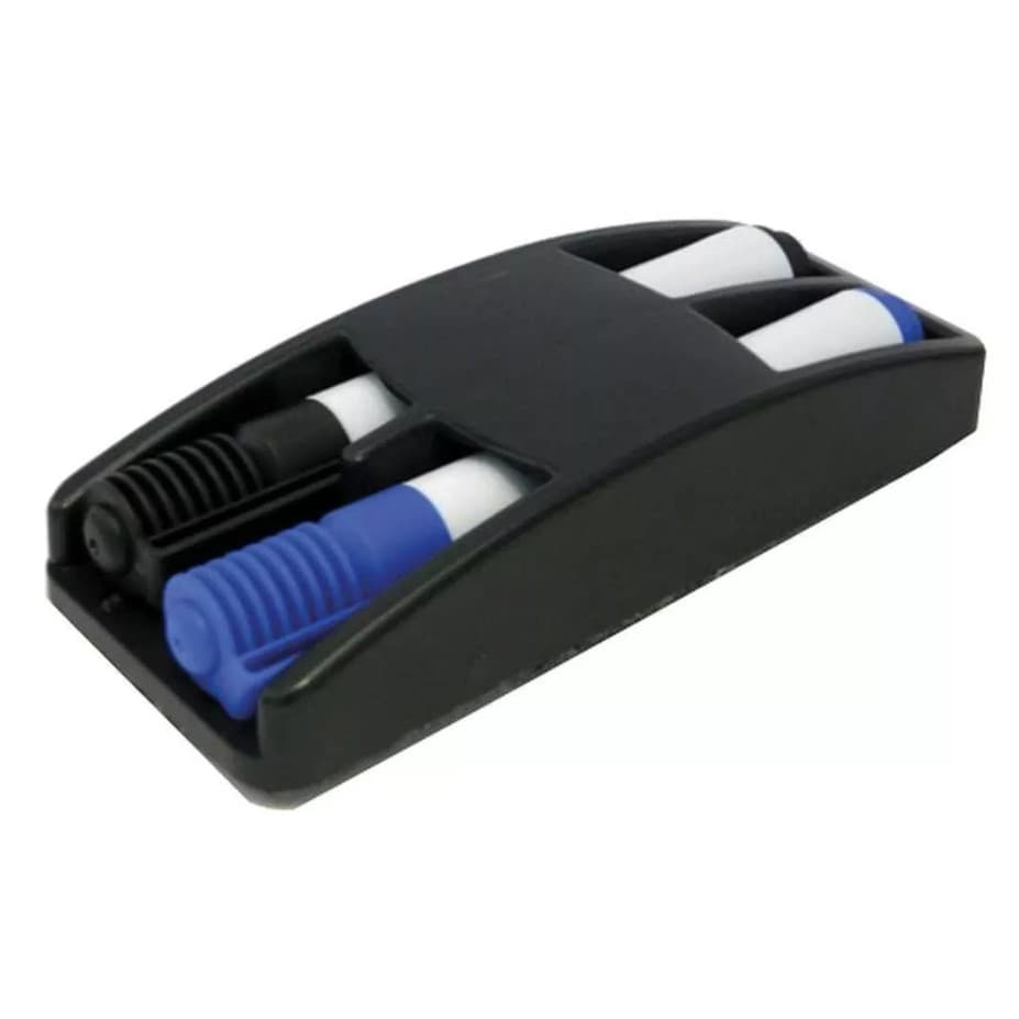 Apagador P/quadro Branco C/ Deposito P/2 Marcadores Cb - Aruforte