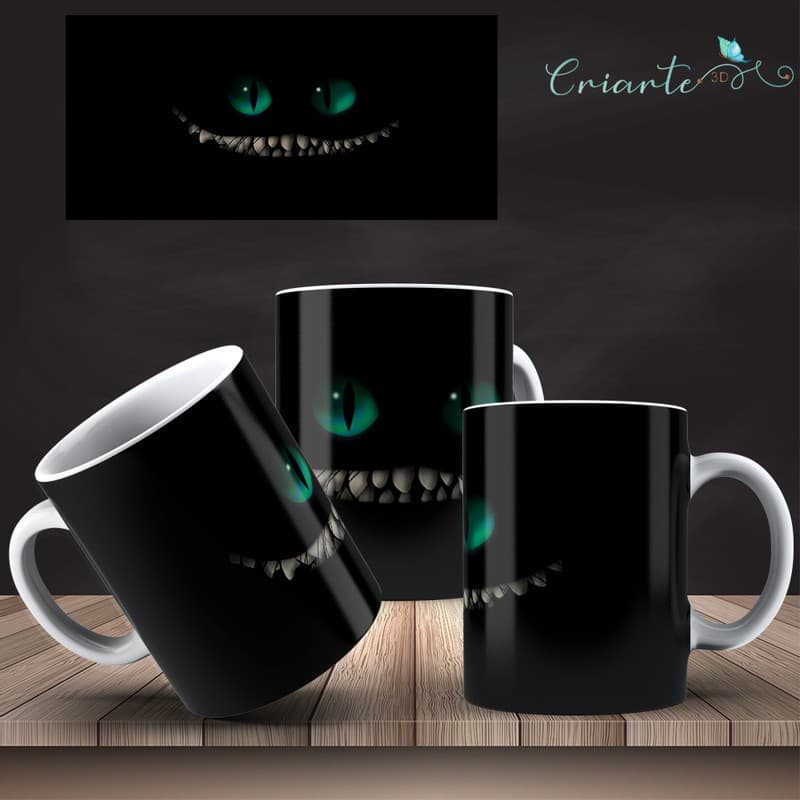 Caneca Porcelana Coleção Alice no País das Maravilhas  #07