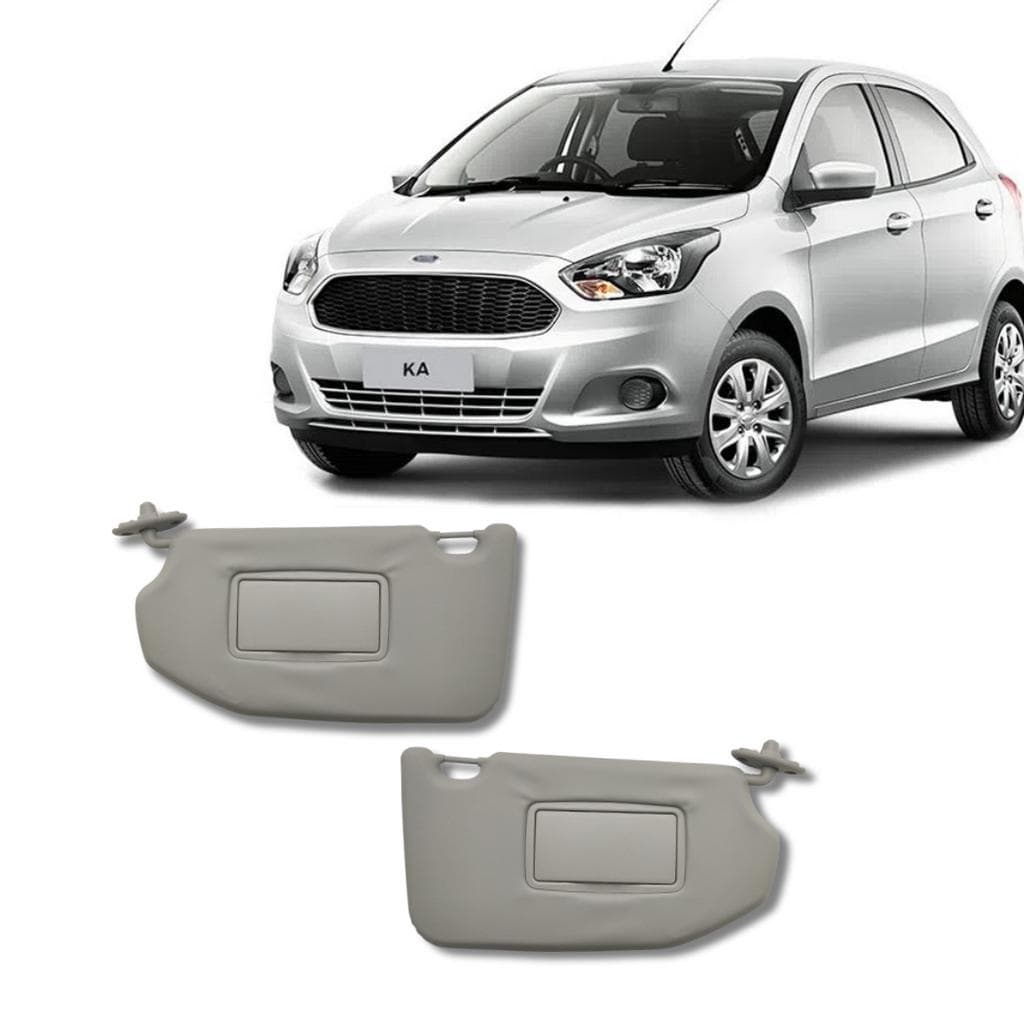 Quebra Sol Ford KA (2016/2021) Com Espelho Lado Direito ou Esquerdo
