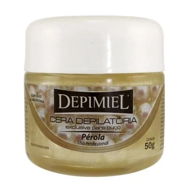 Cera Depilatória Depimiel  50g Pérola Para Buço