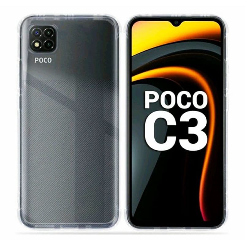 Capa Capinha Anti impacto Poco C3 Xiaomi Transparente Borda Reforçada