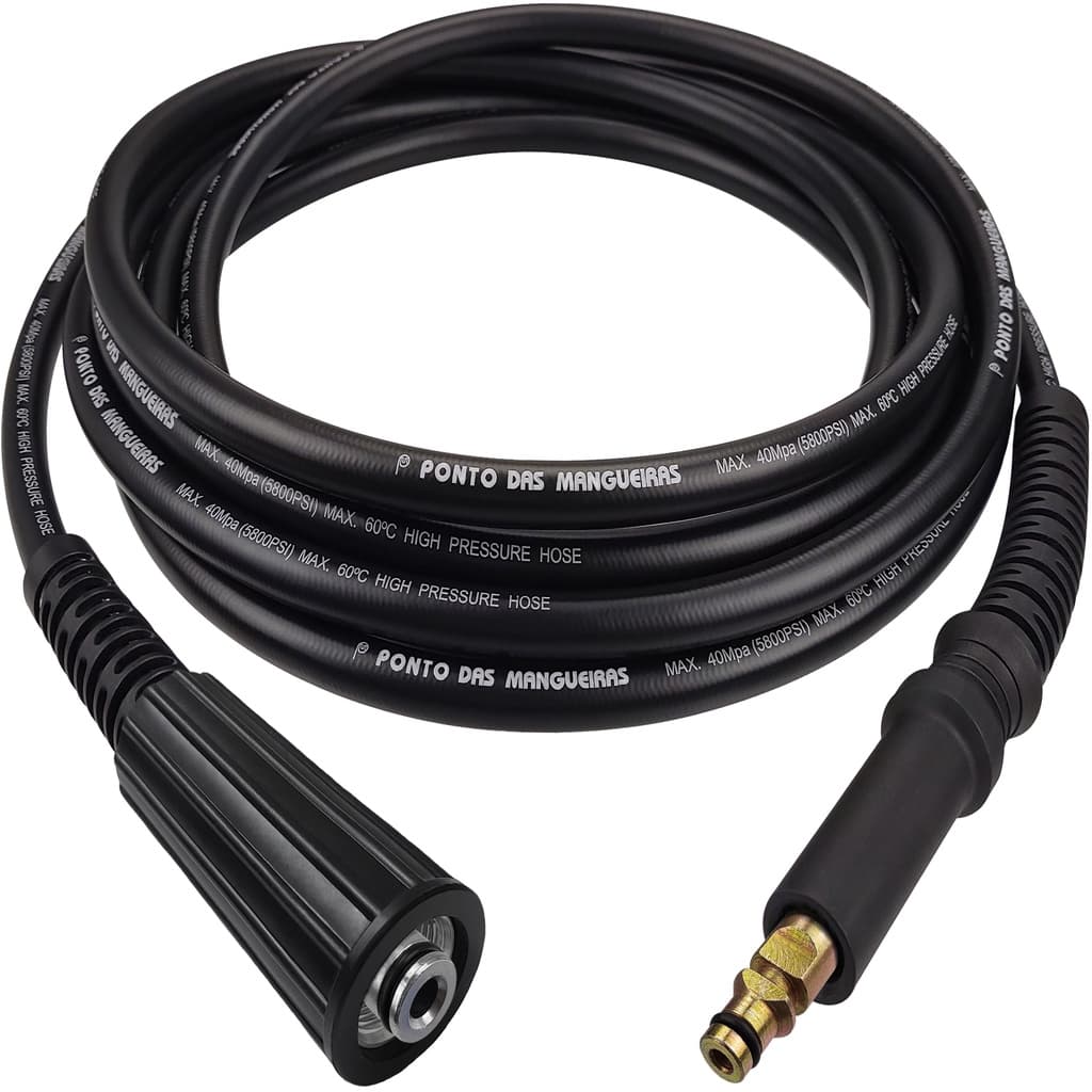 Mangueira Nylon Karcher K3.98 K398 K 3.98 K 398 Black Lavadora de Alta Pressão Lava Jato