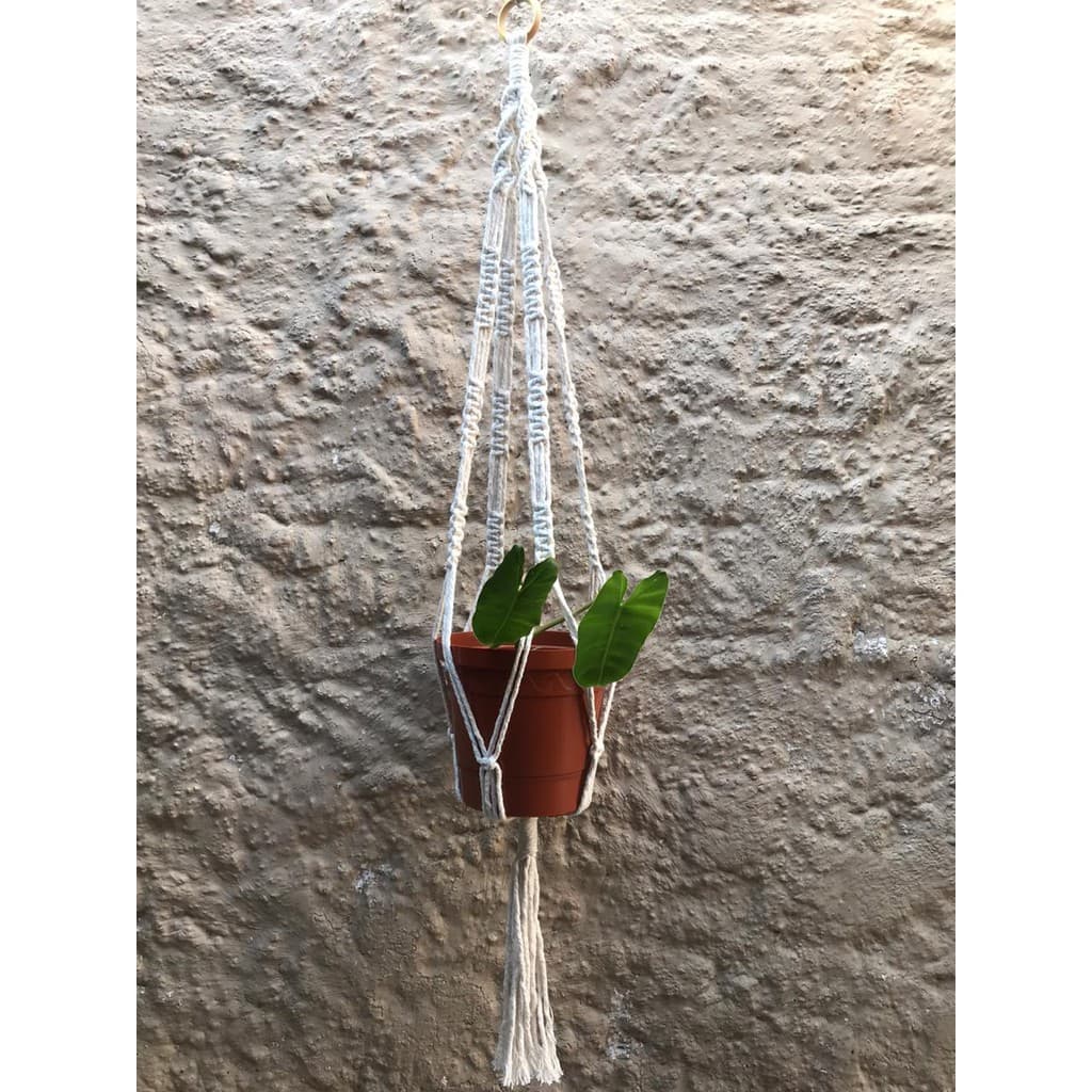 Suporte para vaso em macramê Anabel