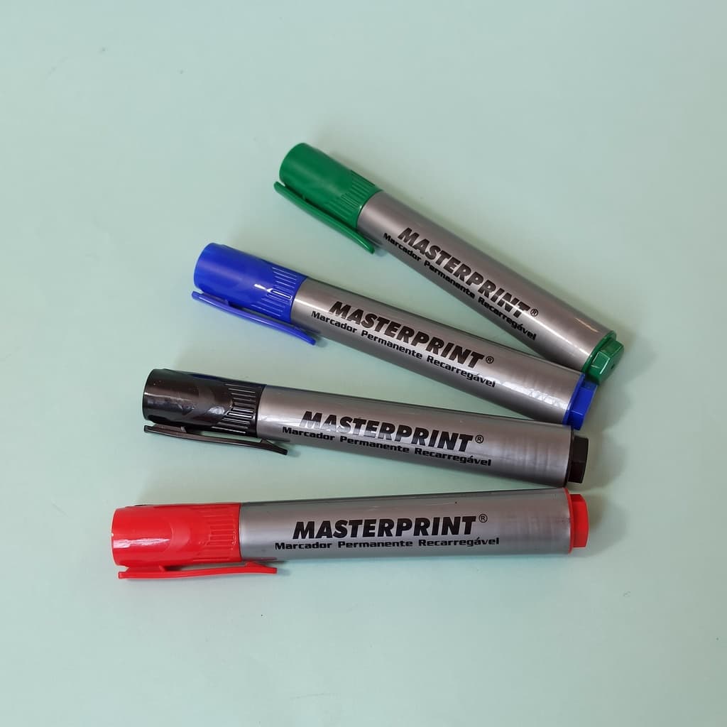 Pincel Atômico Permanente Recarregável MP616 - Masterprint