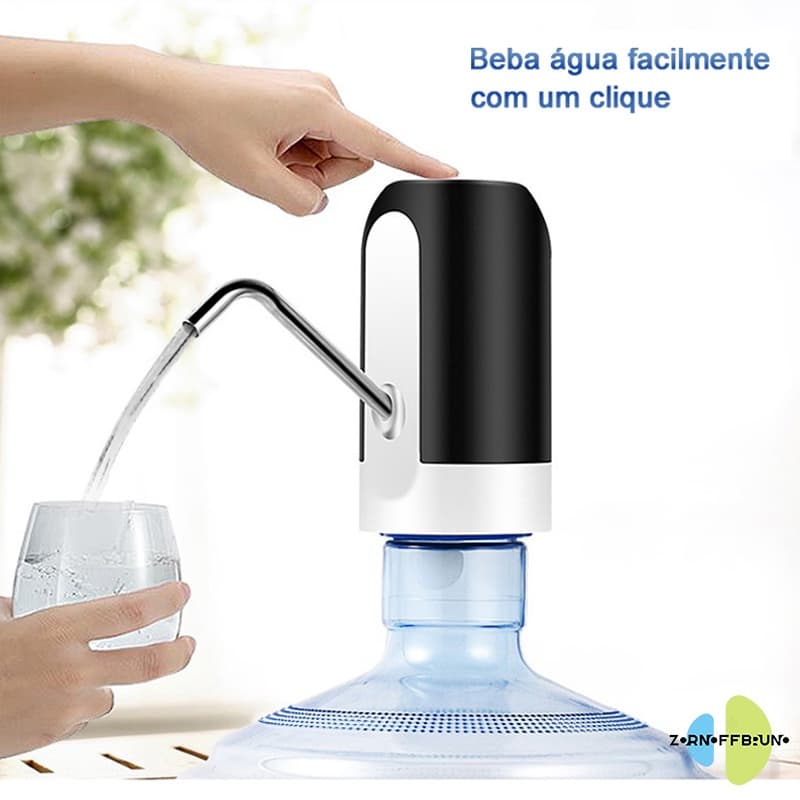 Bomba de água elétrica USB recarregável  de água 304 dispensador de água dispensador de água