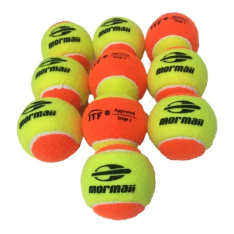 Bolas De Beach Tennis Mormaii - Kit 10 Bolinhas