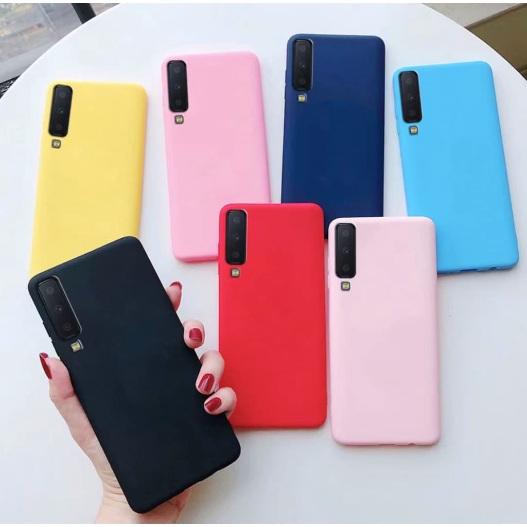 Capa Capinha Slim Fina Fosca Compatível Com Samsung Galaxy A7/A750/2018