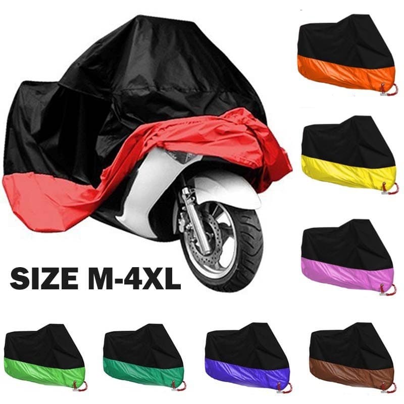 Capa Para Motocicleta Bicicleta Chuva À Prova De Poeira D'água Com Fechadura