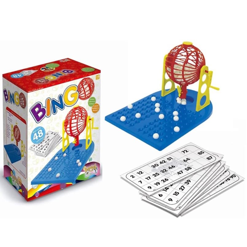 Bingo Jogo De Mesa 48 Cartelas Festa Junina Diversão Família Amigos