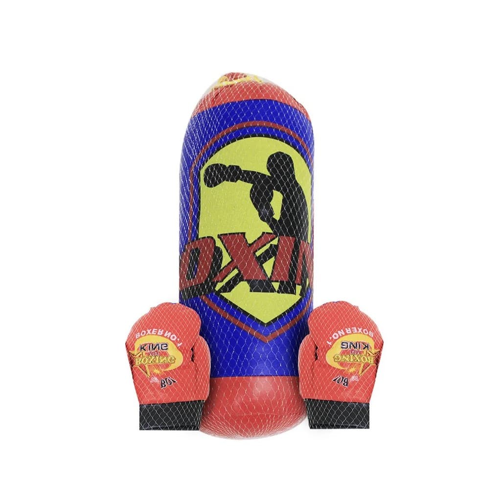 Kit Boxeador Infantil Boxer Saco De Pancada Box C/ 2 Luvas