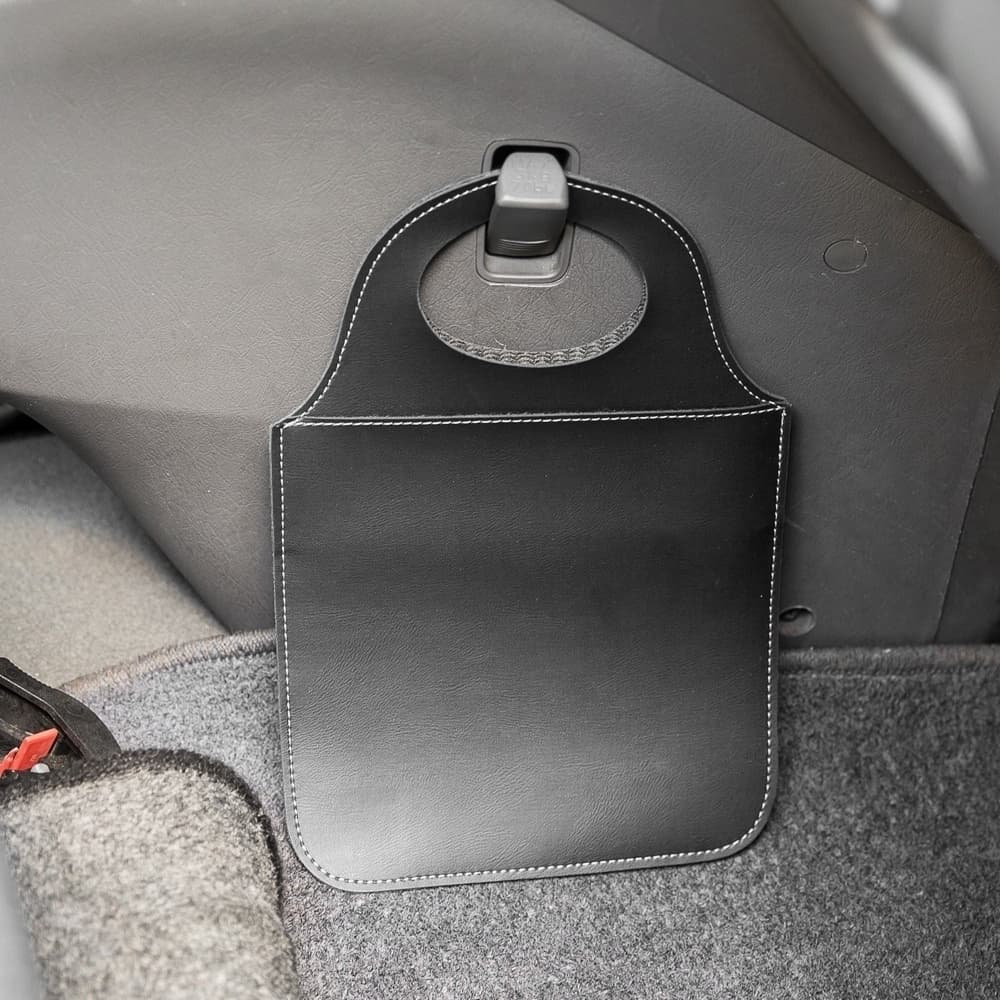 Lixeira para Carro em couro sintético - LixoCar