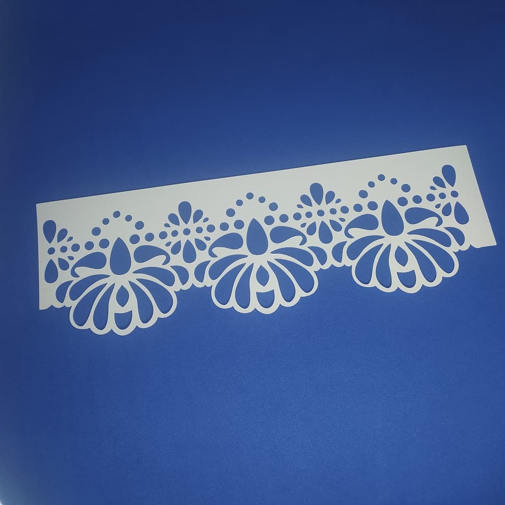 Stencil para Pintura Arabesco - 10x30 cm