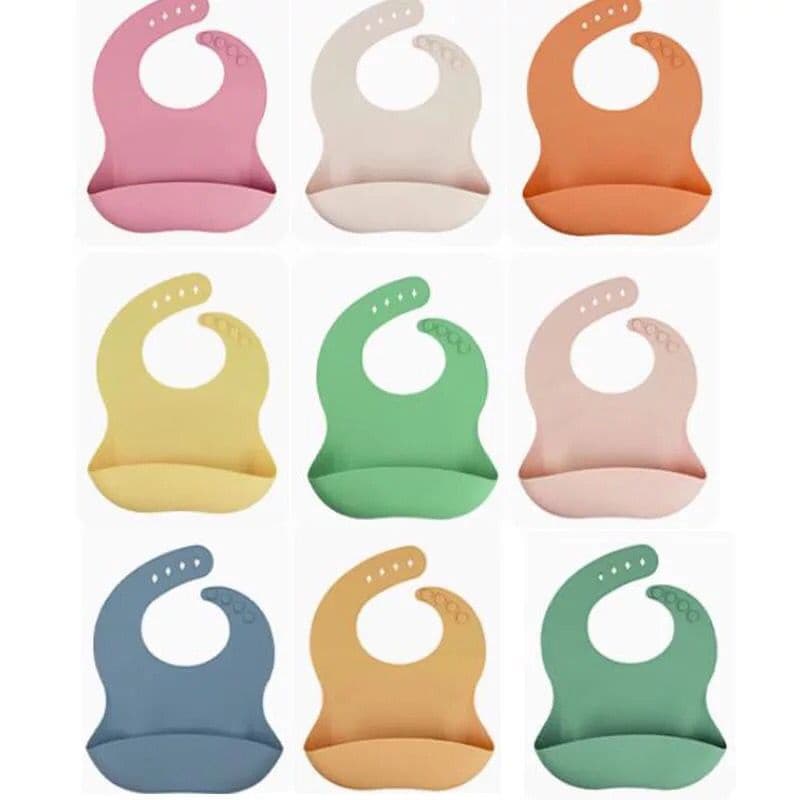 Babador de silicone blw alimentação infantil para crianças