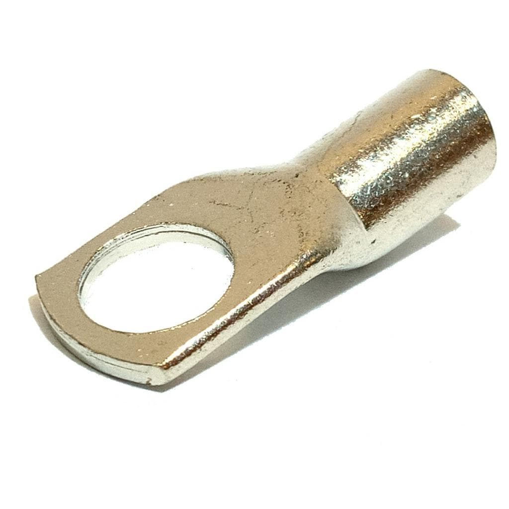 10 Ponteiras Compressão 50 mm Tubular para Cabos Elétricos