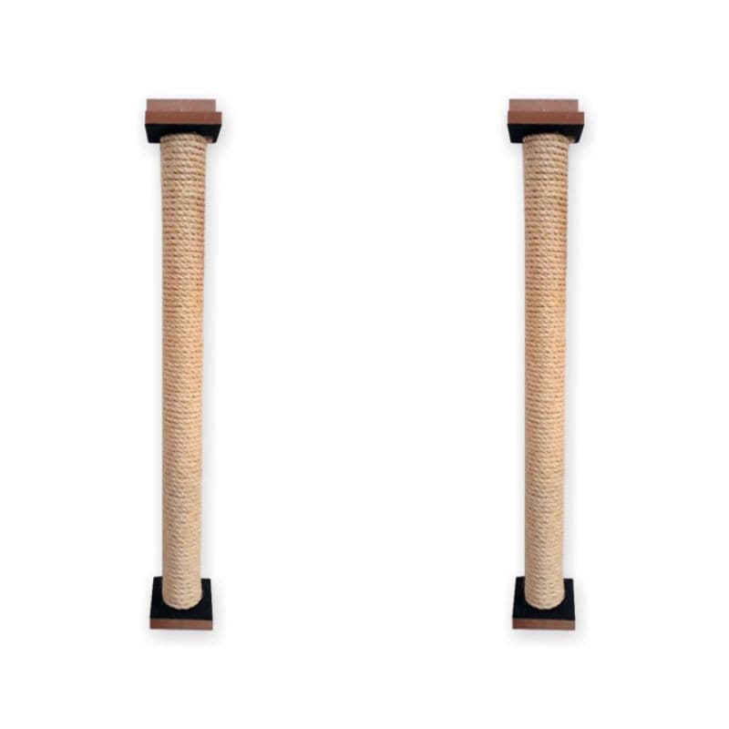 02 Arranhadores de Gato de Parede Vertical com Sisal