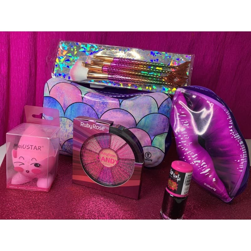 kit maquiagem necessárie para  presente