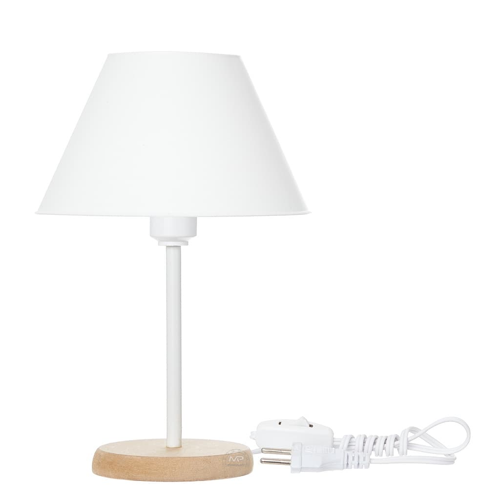 Abajur Luminaria De Mesa C/ Cupula Plastica 32cmx22cm (axd)