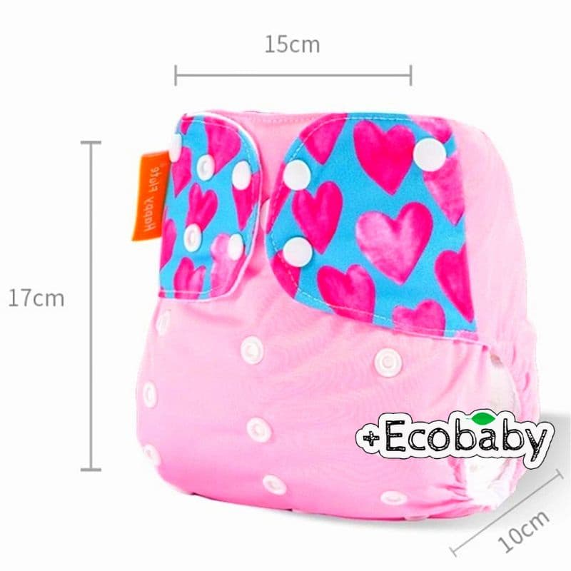 Fralda Ecológica Happy Flute Reutilizável (várias estampas) ecológico (eco)
