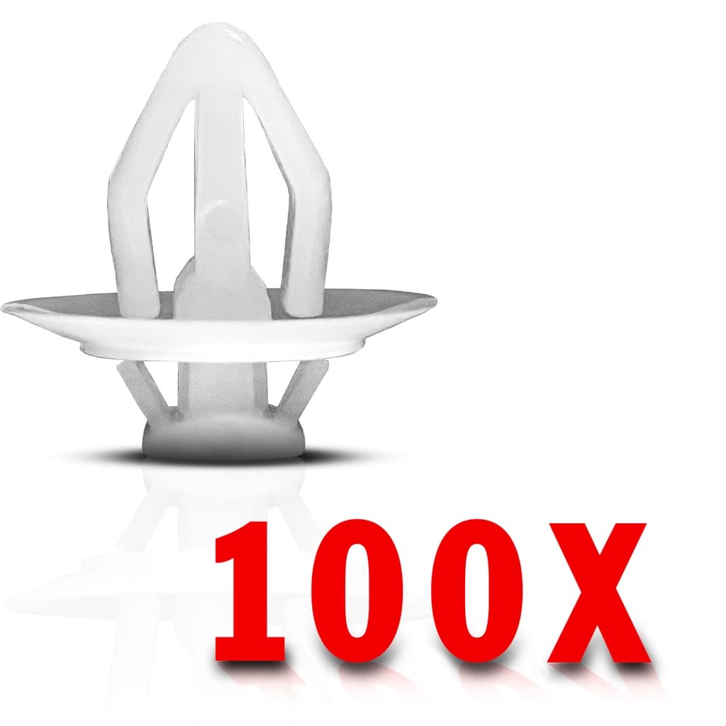 100 Presilha Grampo Para Forro Porta Elba Premio Uno Linha Fiat