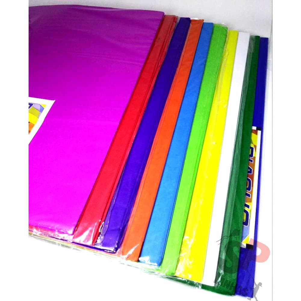 Papel De Seda 30x30 Lisa Pct C/100 Und