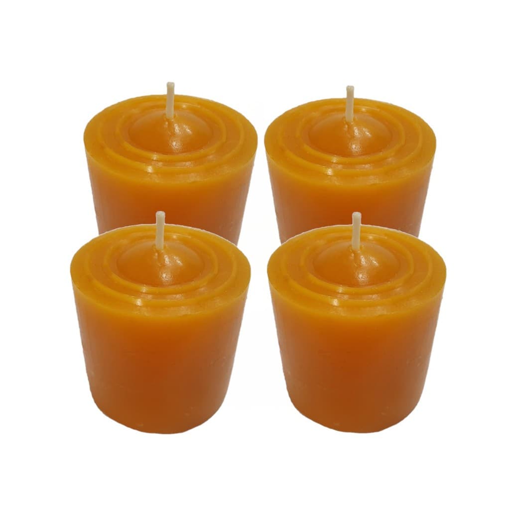Kit 4 Velas Aromáticas Pequena De Mel - Perfumada