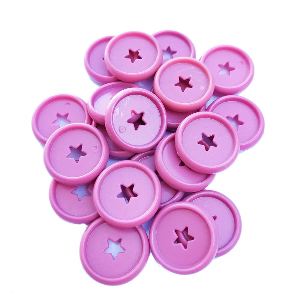 Kit 12 Discos M 24mm de Caderno Infinito Sistema Inteligente Amor Infinito Cadernos - Estrela
