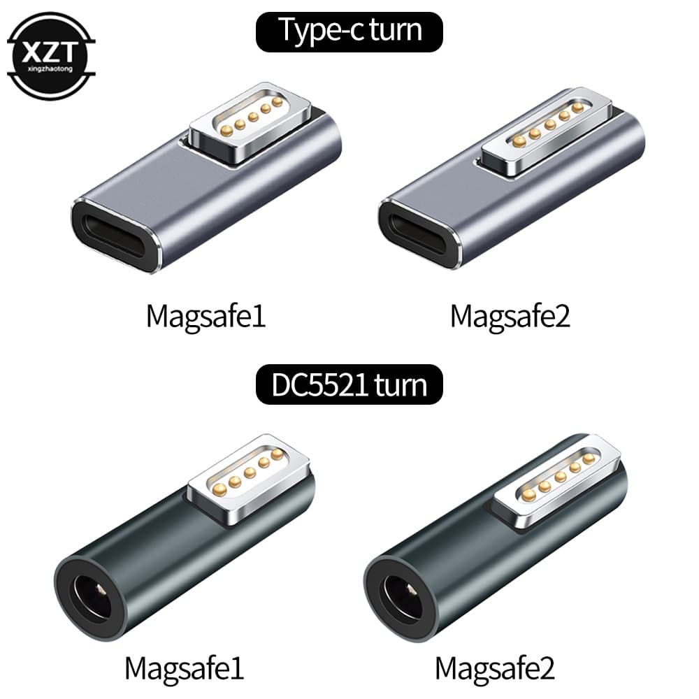 Adequado Para magsafe2 Apple Segunda Geração T/Escova De Dentes De Primeira L Cabeça De Conversão Magnética PD Tipo-c/DC