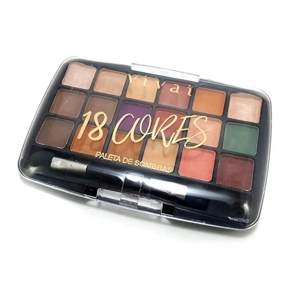Paleta De Sombras Vivai 18 Cores Um 2194.1.1
