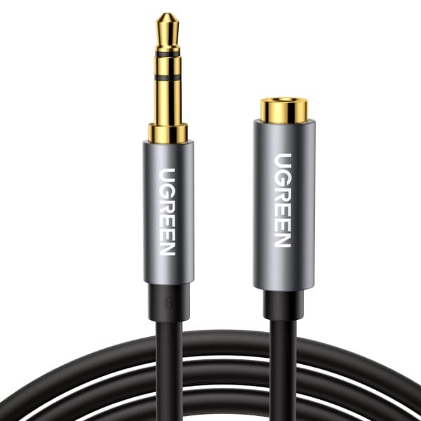 Ugreen - Cabo Extensão Áudio Estéreo P2 Fone - Selecione o tamanho - C/ nfe