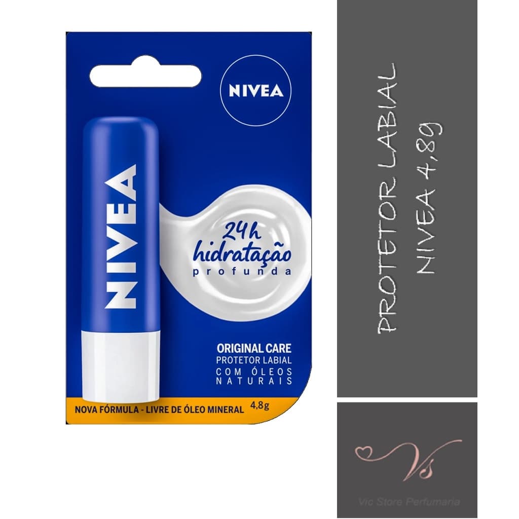 Protetor Nivea Hidratante Labial Original- 4,8g