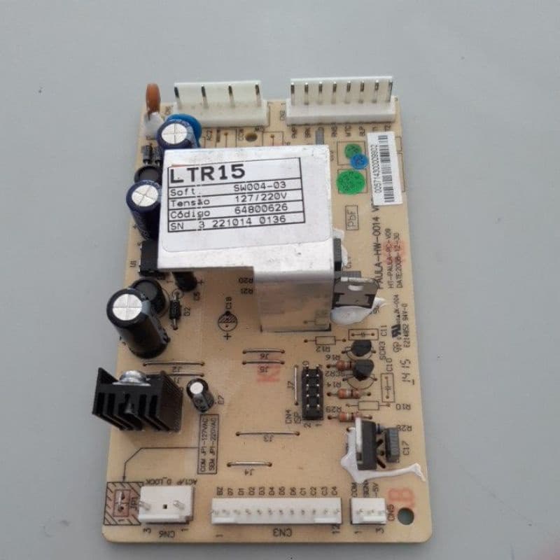 PLACA ELETRÔNICA LAVADORA ELECTROLUX LTR15