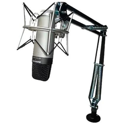 Pedestal Articulado De Mesa - Braço Suporte Para Microfone