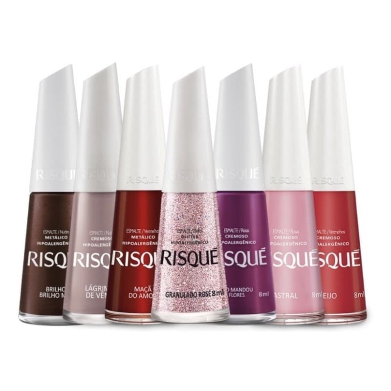 Kit 12 Esmaltes Risqué Atacado Oferta Escolha