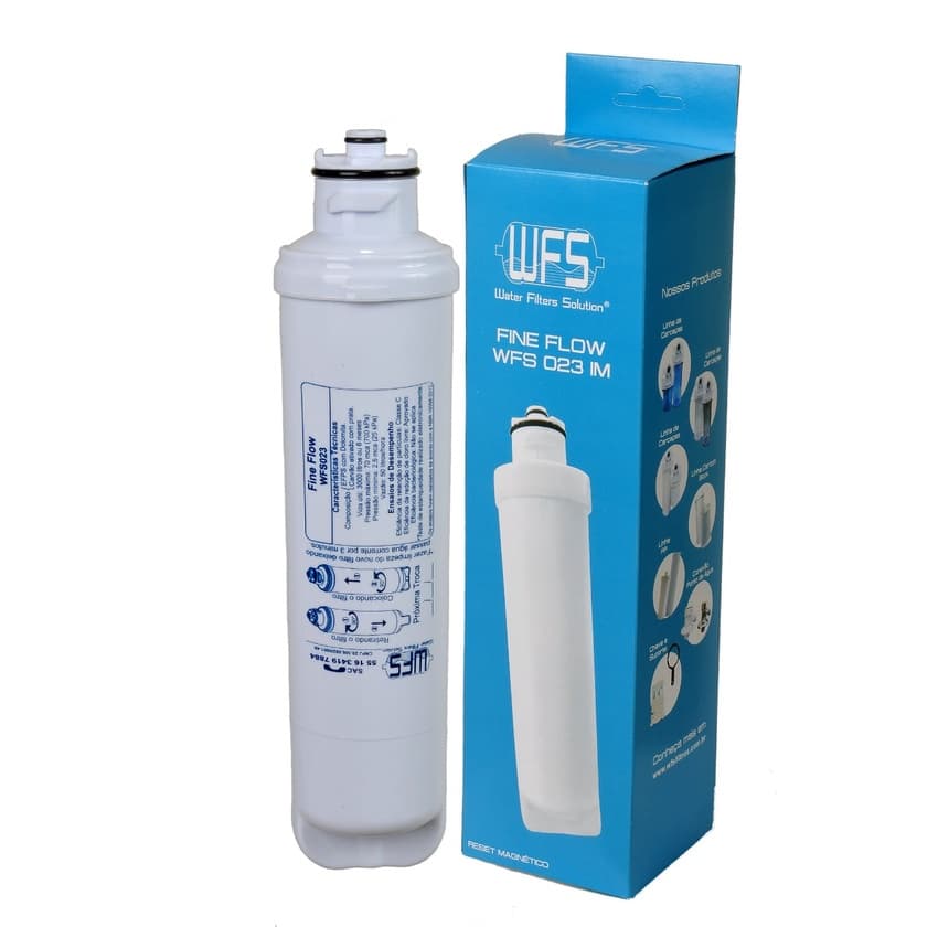 Refil Filtro Original Purificador de Água Electrolux Pa21g Pa26g Pa31g Elemento Filtrante Vela Bacteriológico