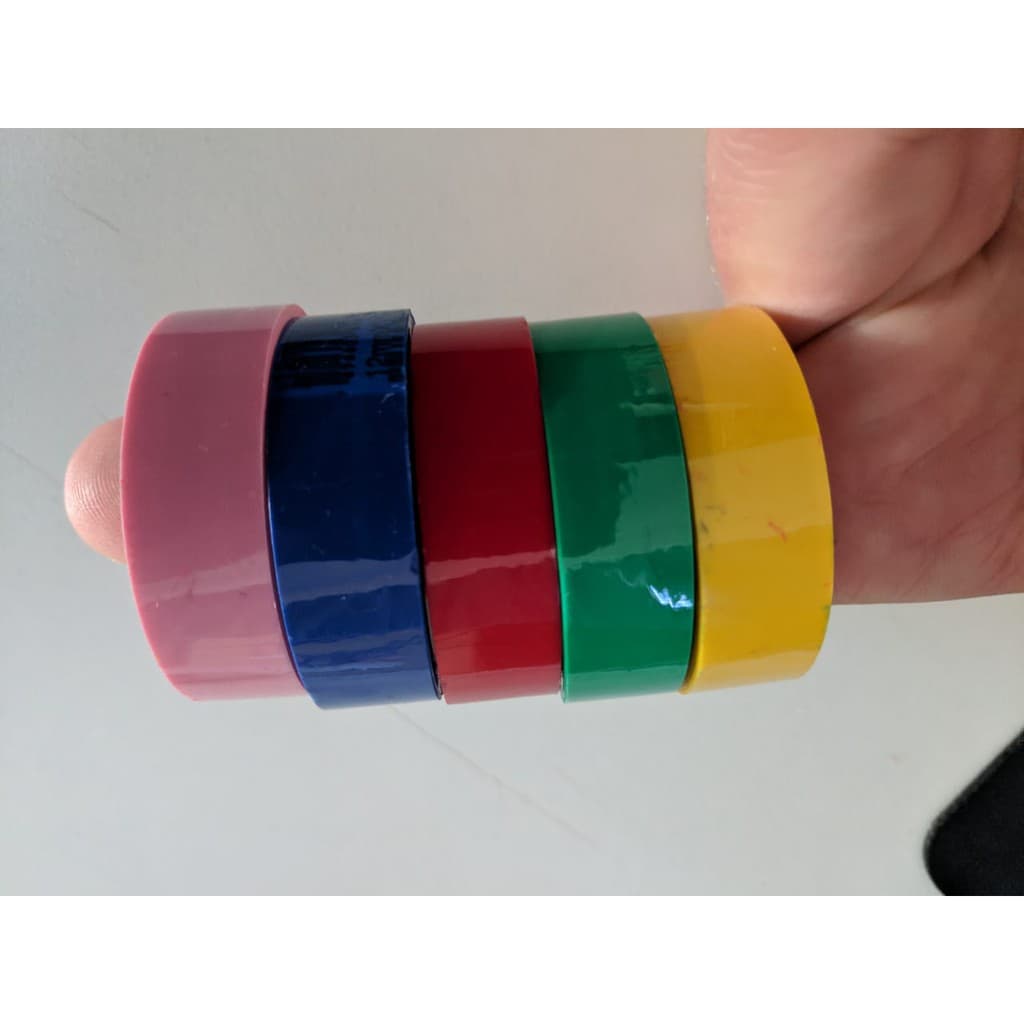 Fita Colorida Kit Com 5 Cores Sortidas
