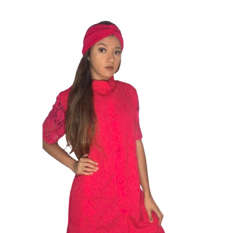 Jaleco manga curta rosa pink com renda/jaleco renda/ESTETICA, SAUDE