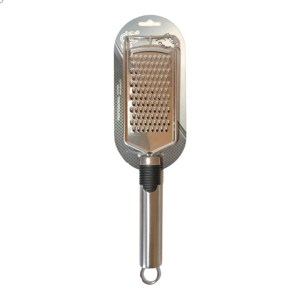 Ralador Raspador de Legumes Queijo Inox Com Cabo 27cm