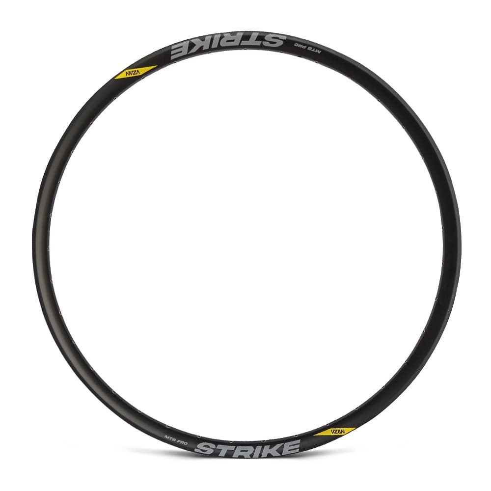 Aro 29" Bike Vzan Strike Pro Disc 28 32 e 36 Furos Preto Tubeless