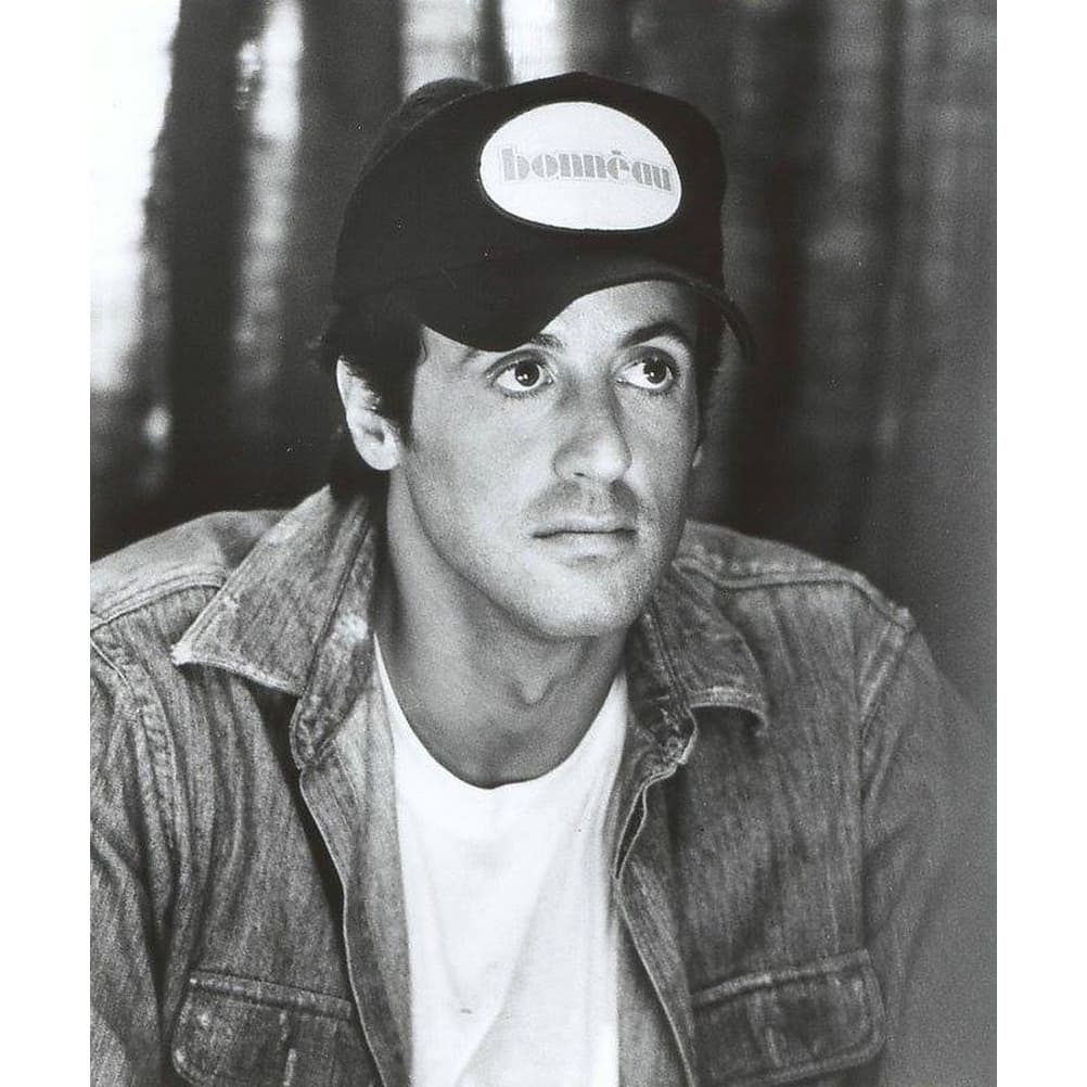 Placa Decorativa em MDF Coleção filme Falcão O Campeão dos Campeões Sylvester Stallone 20cm X 28,5cm