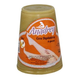 Cera Depilatória à Quente Anadrey Mel - 400g
