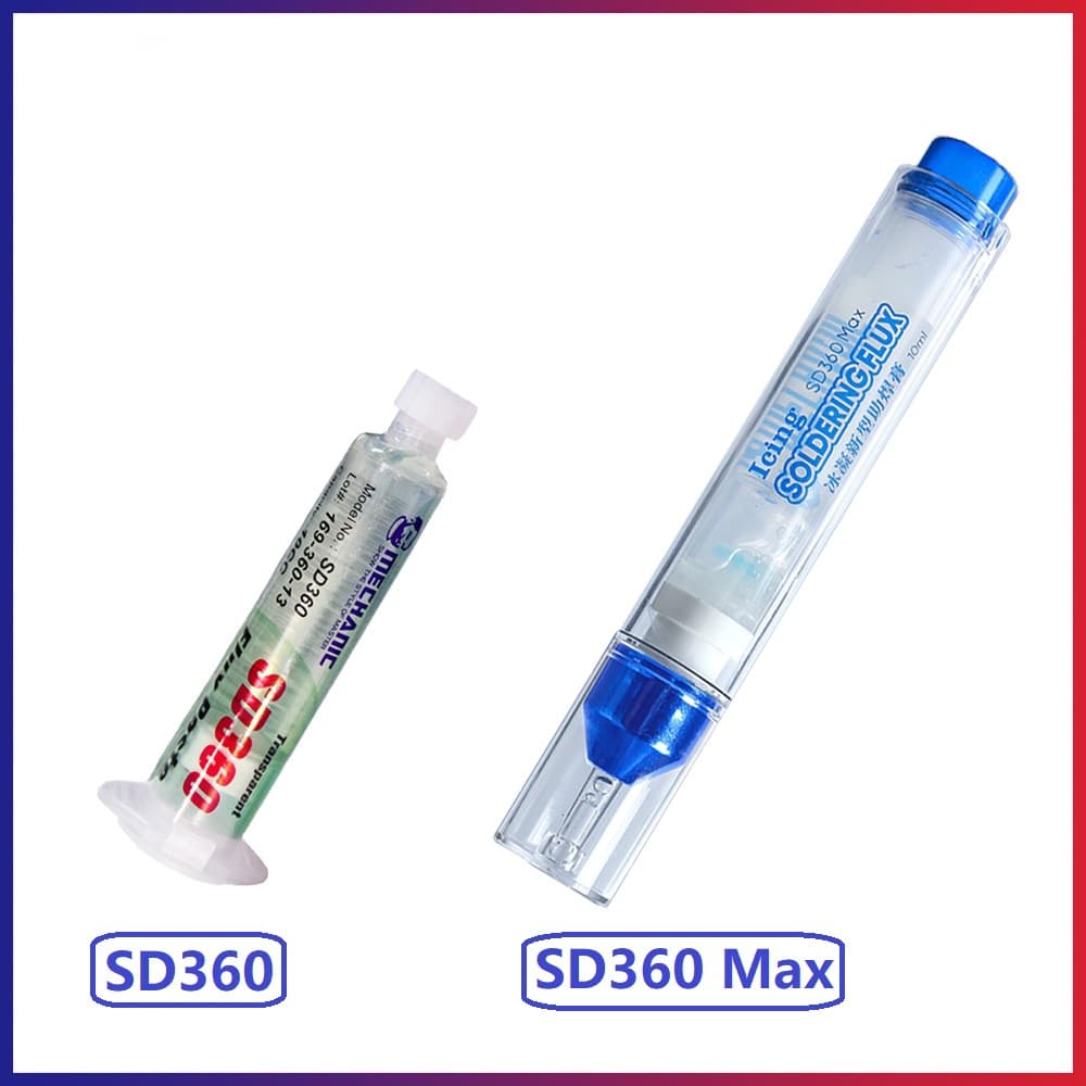 MECHANIC Icing SD360 Max 10cc Pasta De Solda Transparente Sem Fio Fluxo De Óleo Avançado Para PCB SMD BGA SMT Reparo