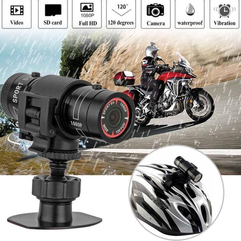 Câmera Esportiva Capacete De Motocicleta De Montanha Mini De Ação DV F9 Full 1080p Gravador De Vídeo HD Para Carros