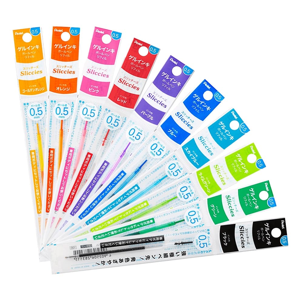 Refil Caneta Sliccies Iplus Pentel Gel 0,5mm