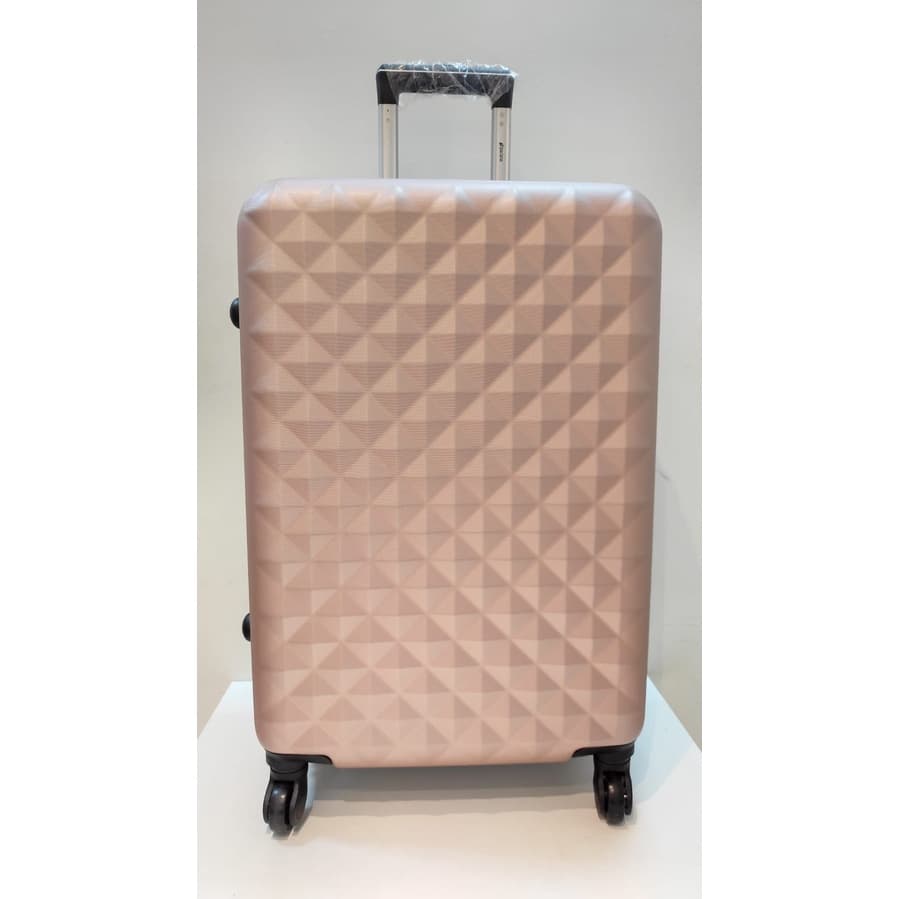 Mala de Viagem Rosê Média 23kg, para avião. 64x25x41. Ref: 220