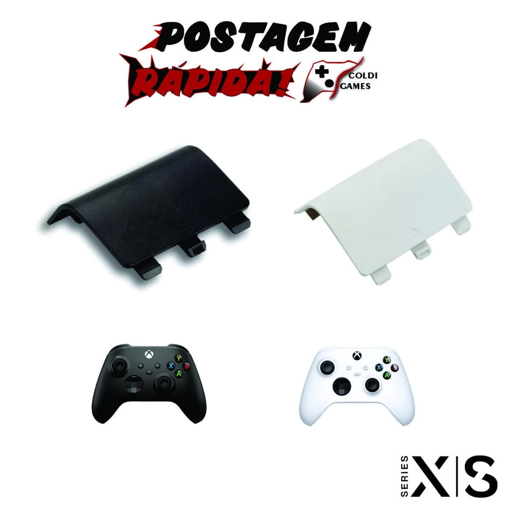 Tampa para Pilhas Controle Xbox Séries S / X