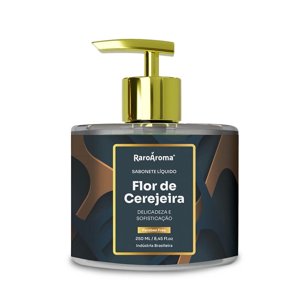 Sabonete Líquido Flor de Cerejeira 250ml Perolado | Raro Aroma