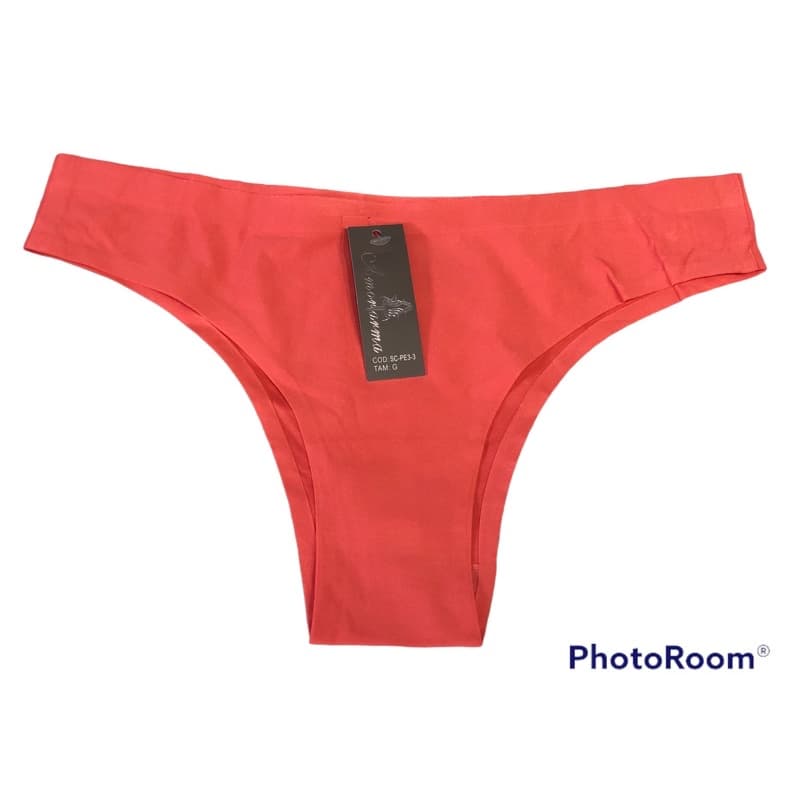 Calcinha Sem Costura Corte a Laser Importada Tradicional Feminino Adulto Microfibra Poliamida Confortável não Marca Calça