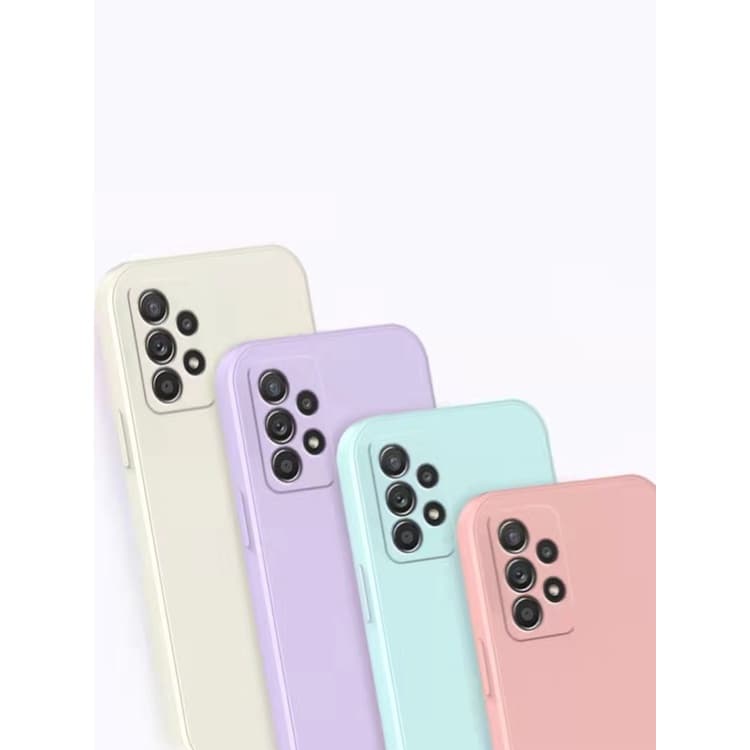 Capa Capinha de celular Samsung A72 Fina Em Silicone Macia Com Proteção Da Câmera Case Para Galaxy