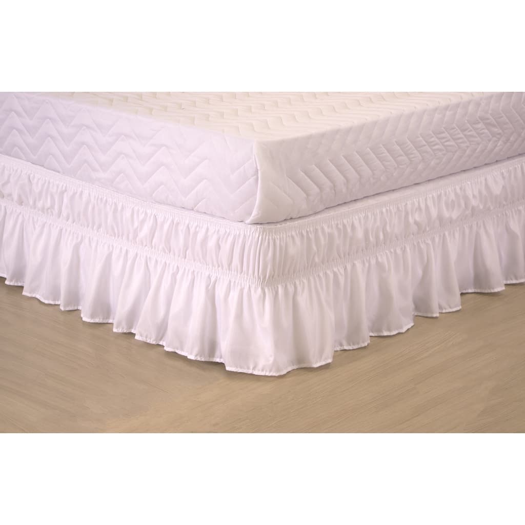 Saia para cama box colchobox elasticado casal